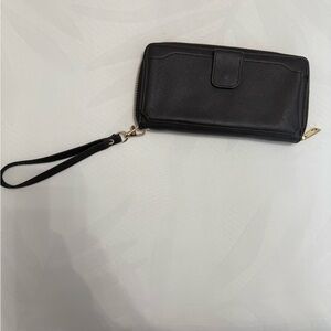 Black Wristlet Wallet